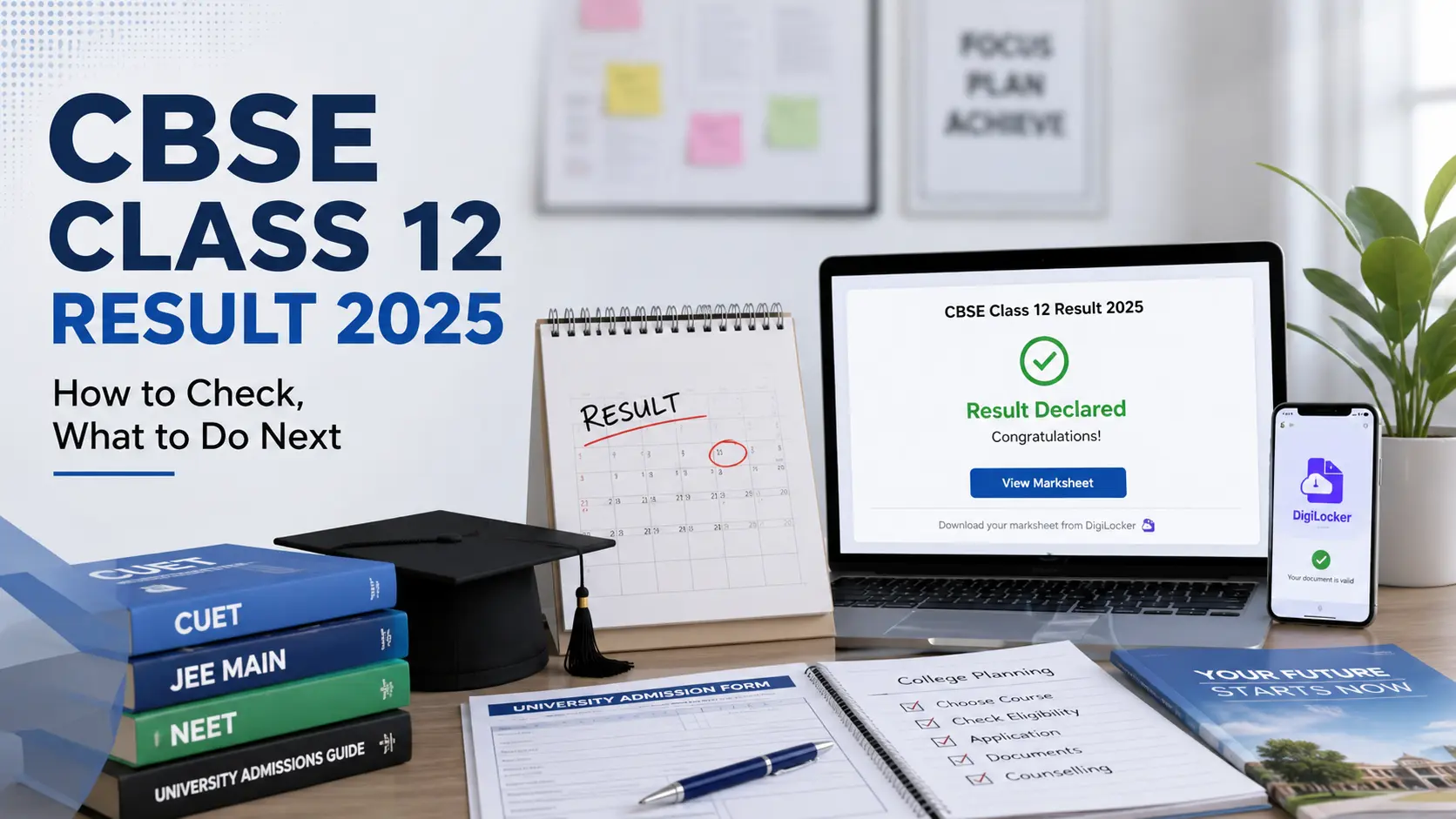 CBSE Class 12 Result 2025: How to Check, What to Do Next