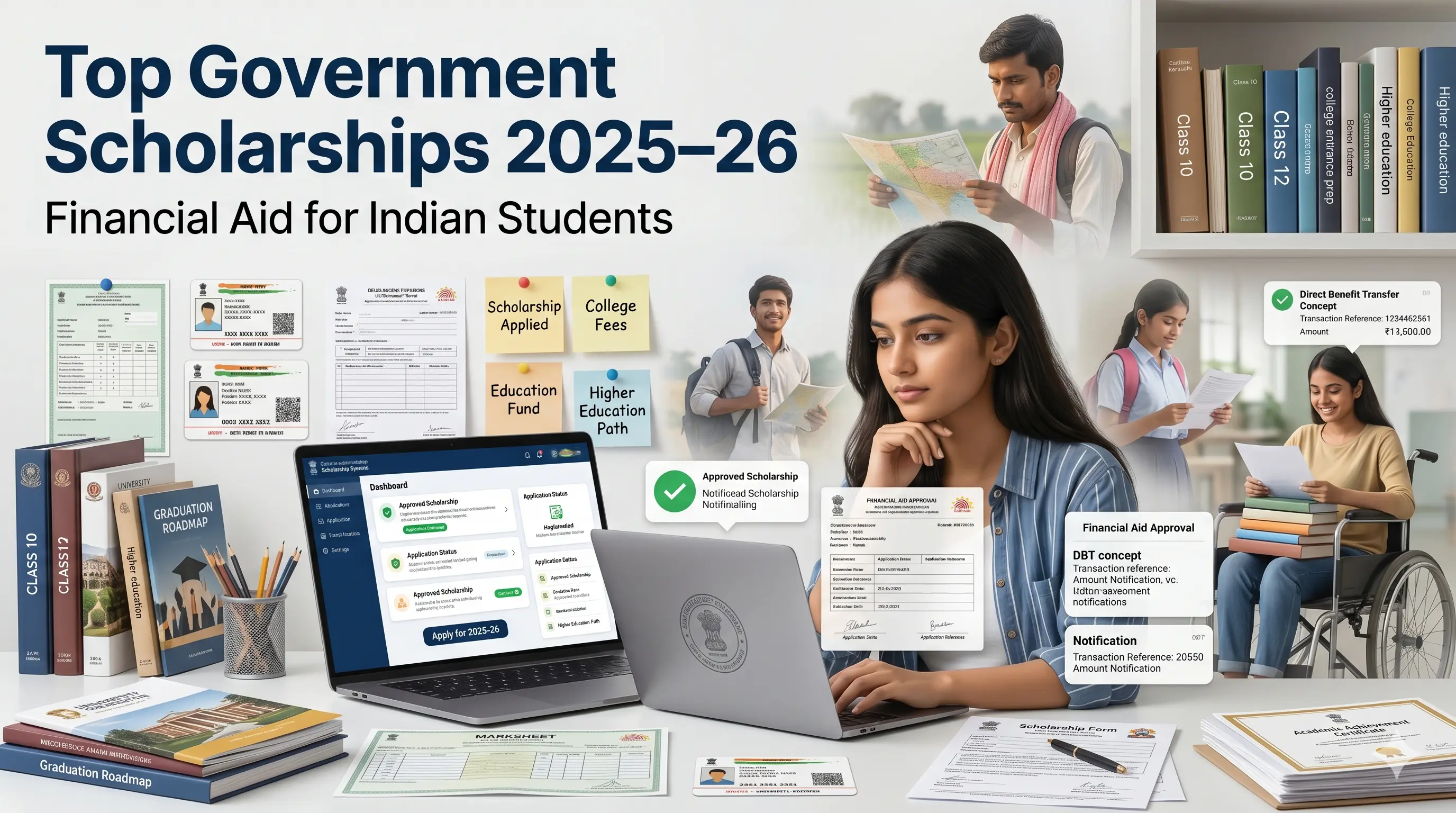 Top Government Scholarships for Indian Students 2025–26
