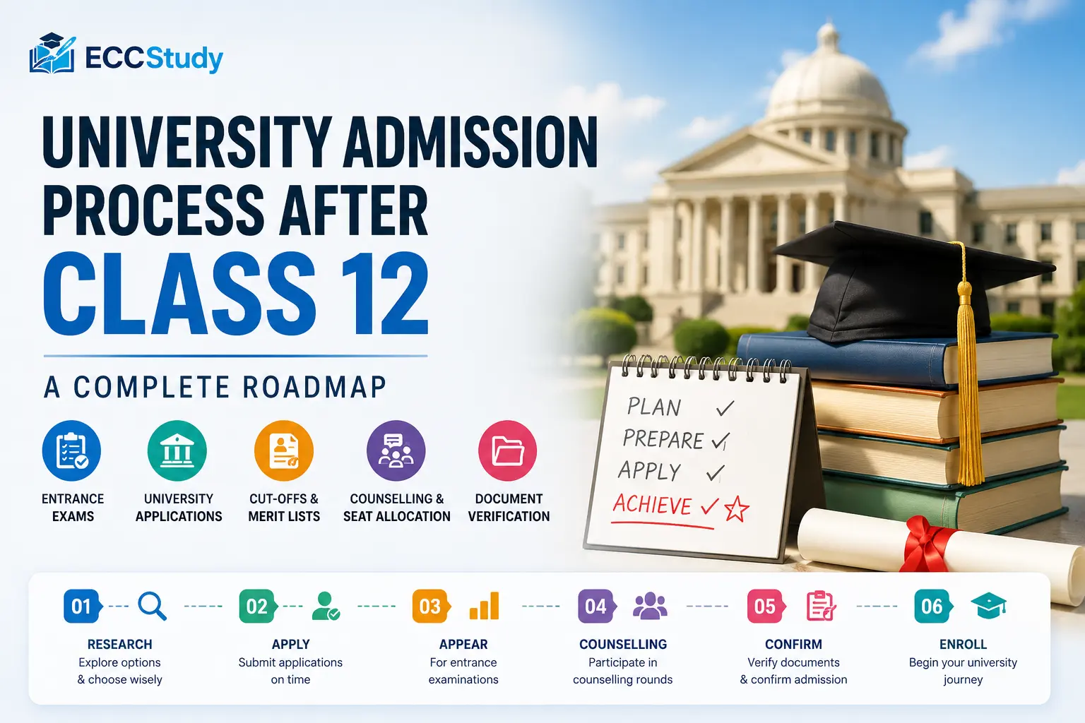 University Admission Process After Class 12: A Complete Roadmap